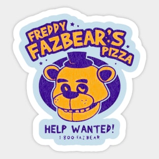 Freddy Fazbear's Pizza 1983 Sticker